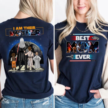 Best Mom Ever Star Wars Inspired Graphic T Shirt for Women