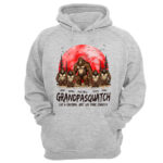 Grandpasquatch Family T Shirt Funny Grandpa Gift Idea for Men