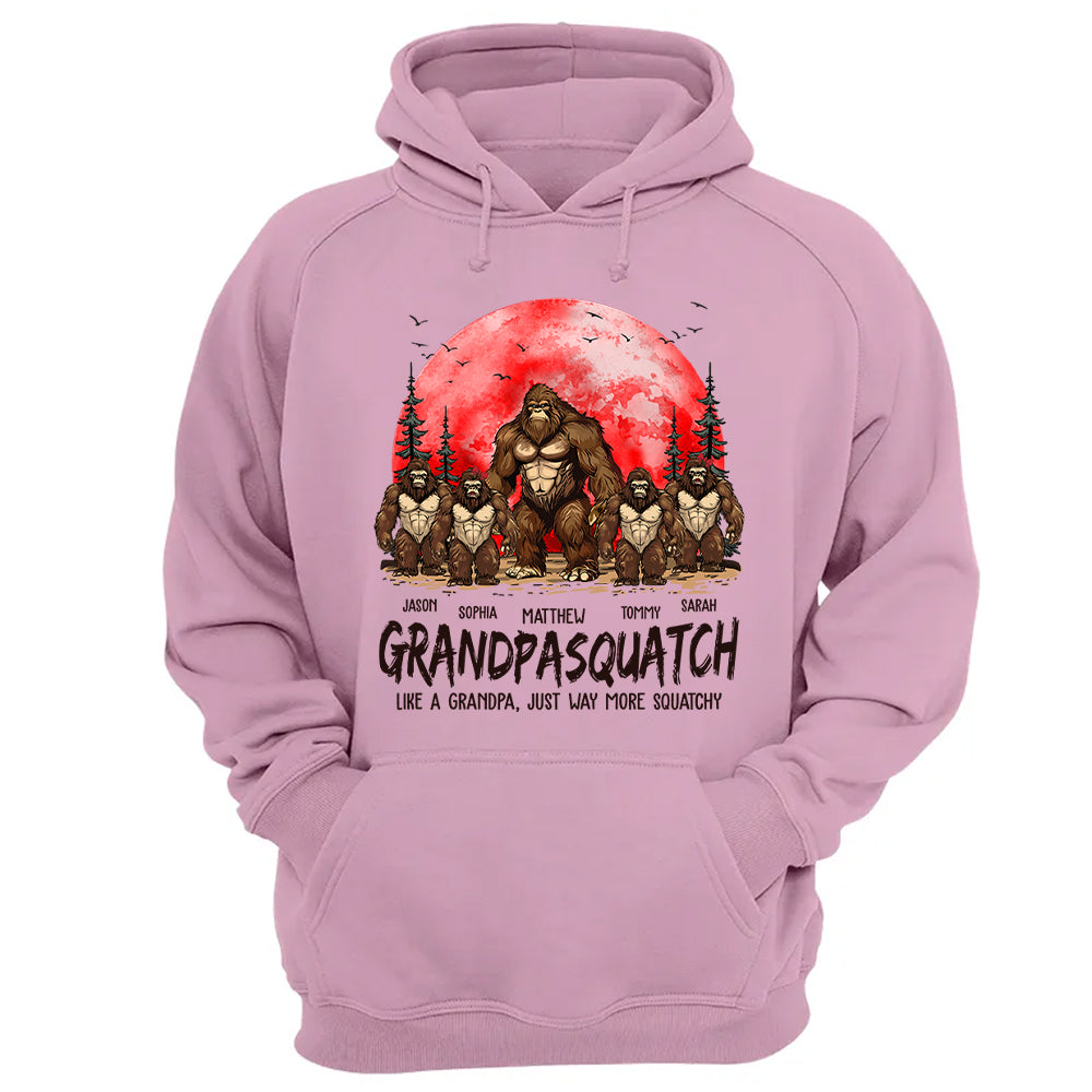 Grandpasquatch Family T Shirt Funny Grandpa Gift Idea for Men Grandpasquatch Family T Shirt Funny Grandpa Gift Idea for Men