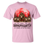 Grandpasquatch Family T Shirt Funny Grandpa Gift Idea for Men