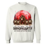 Grandpasquatch Family T Shirt Funny Grandpa Gift Idea for Men
