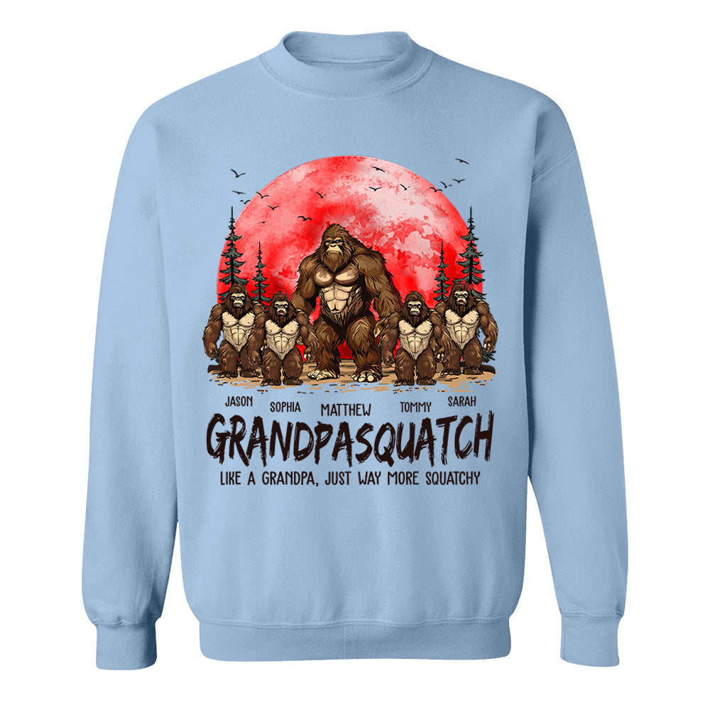 Grandpasquatch Family T Shirt Funny Grandpa Gift Idea for Men Grandpasquatch Family T Shirt Funny Grandpa Gift Idea for Men