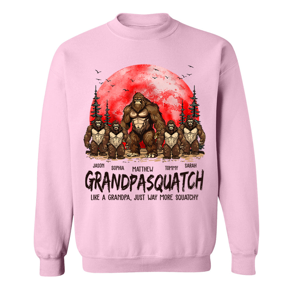 Grandpasquatch Family T Shirt Funny Grandpa Gift Idea for Men Grandpasquatch Family T Shirt Funny Grandpa Gift Idea for Men