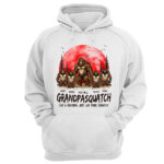 Grandpasquatch Family T Shirt Funny Grandpa Gift Idea for Men