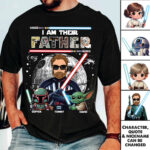 I Am Their Father Personalized Star Wars Inspired Custom T Shirt