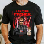 I Am Their Father Personalized Star Wars Inspired Light Saber Shirt