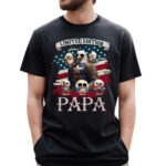 Limited Edition Papa Eagle and Owls Family Matching T Shirt
