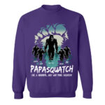 Papasquatch Like A Grandpa Just Way More Squatchy T Shirt For Men