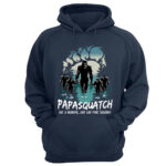 Papasquatch Like A Grandpa Just Way More Squatchy T Shirt For Men