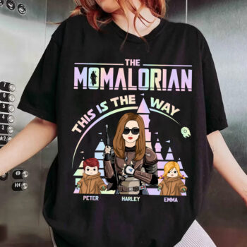 The Momalorian This Is The Way Personalized Mom And Kids Shirt