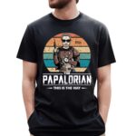 The Papalorian This Is The Way Retro Vintage Style T Shirt
