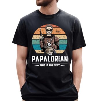 The Papalorian This Is The Way Retro Vintage Style T Shirt