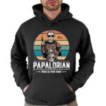 The Papalorian This Is The Way Retro Vintage Style T Shirt