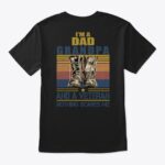 dad grandpa veteran boots t shirt
