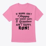 happy grandma quote t shirt