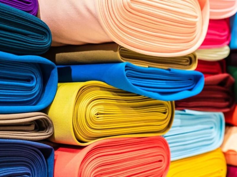 Fiber characteristics affect the outcome of tie-dye process