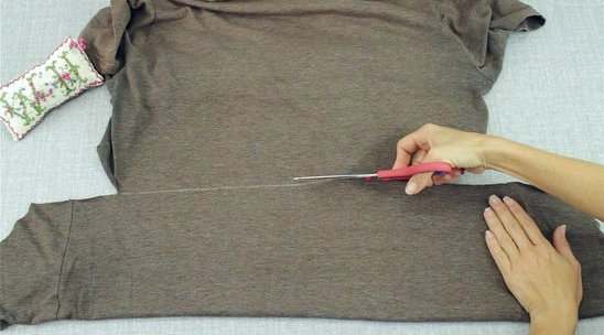 how to crop t shirt 1 Crop t-shirt